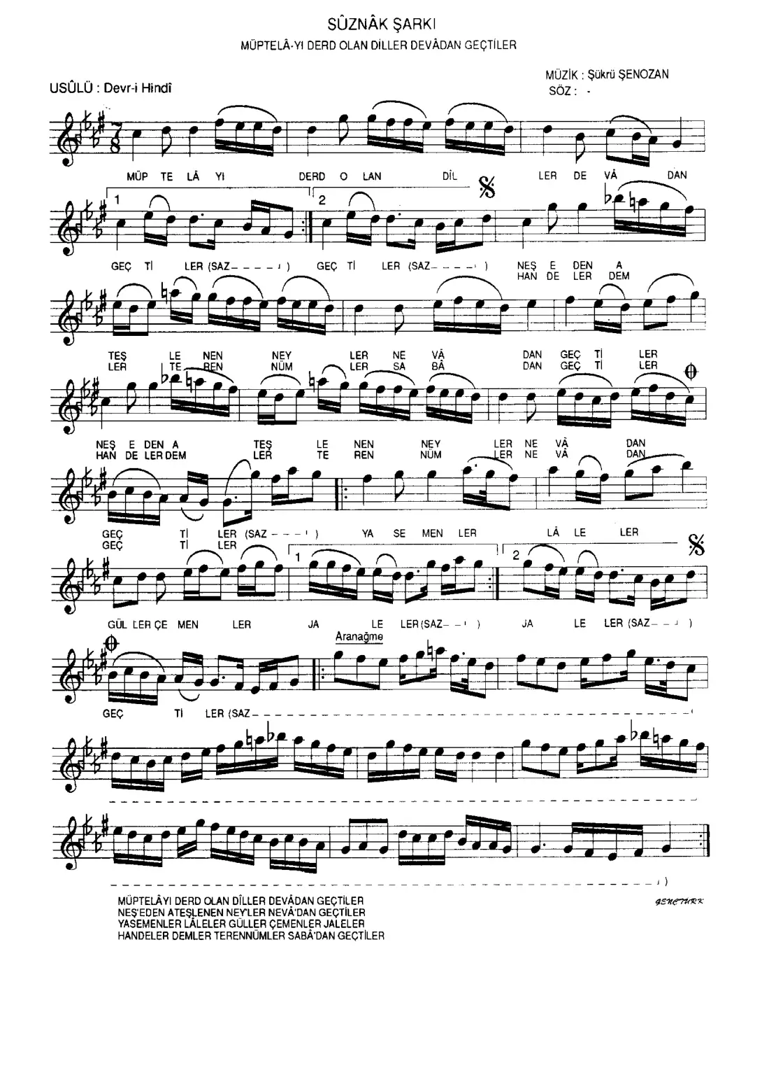 Müptela-yı derd olan diller devadan geçtiler