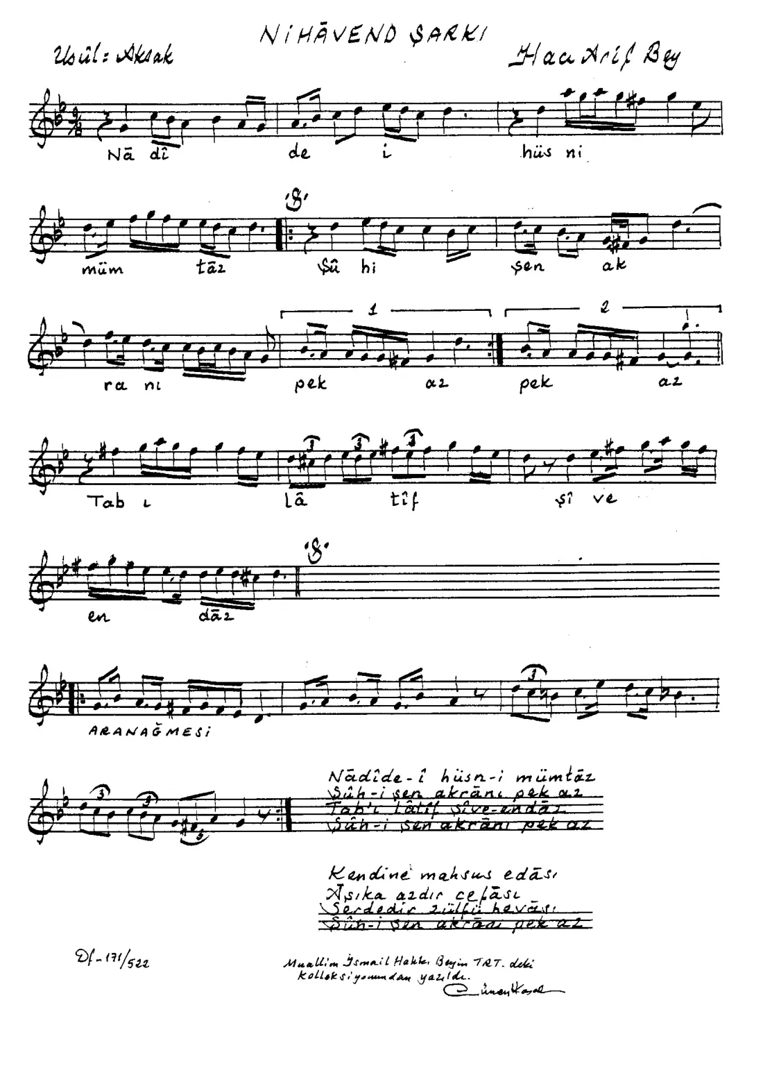 Nadide-i hüsn-i mümtaz
