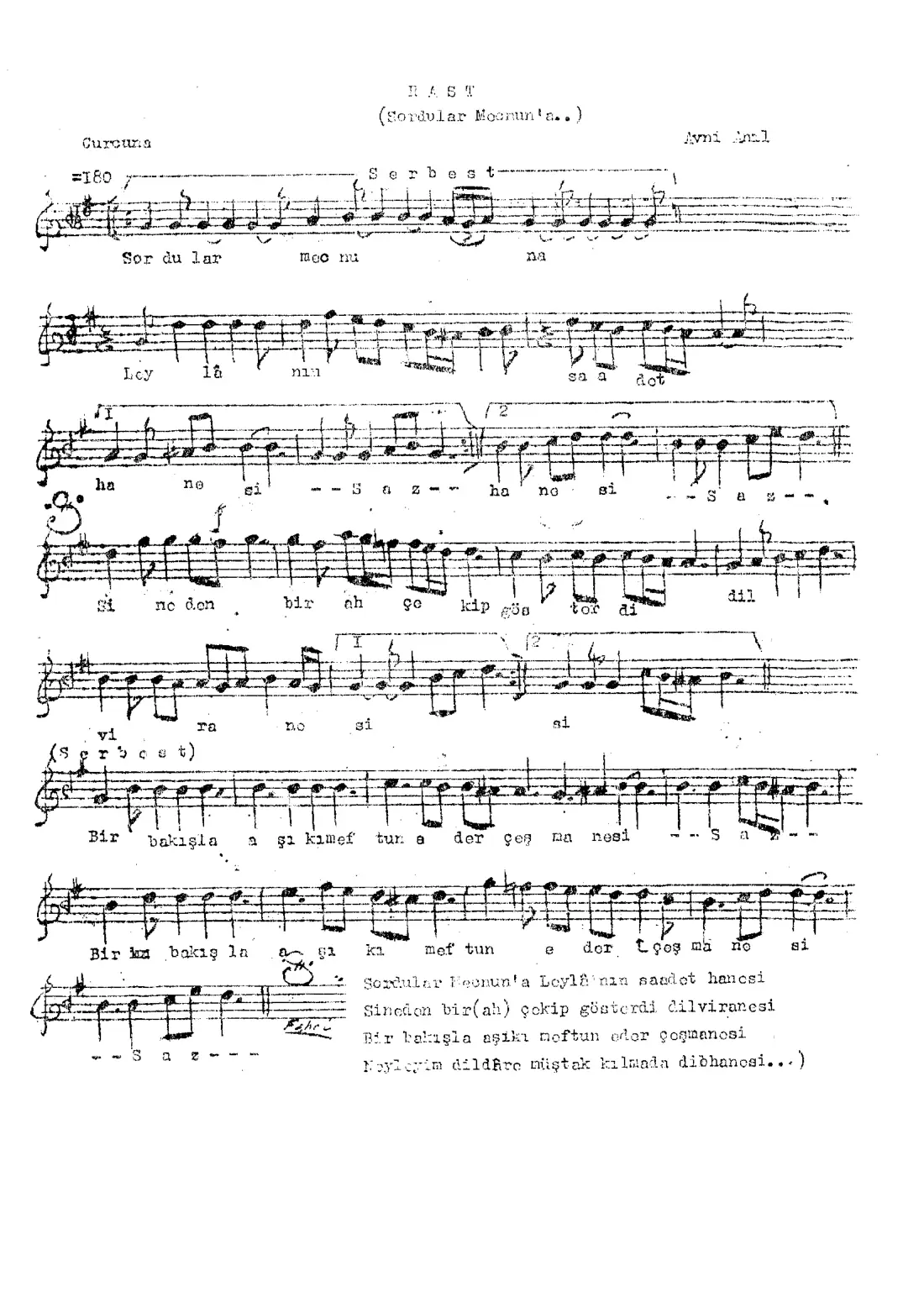 Sordular Mecnuna Leylanın saadet hanesin