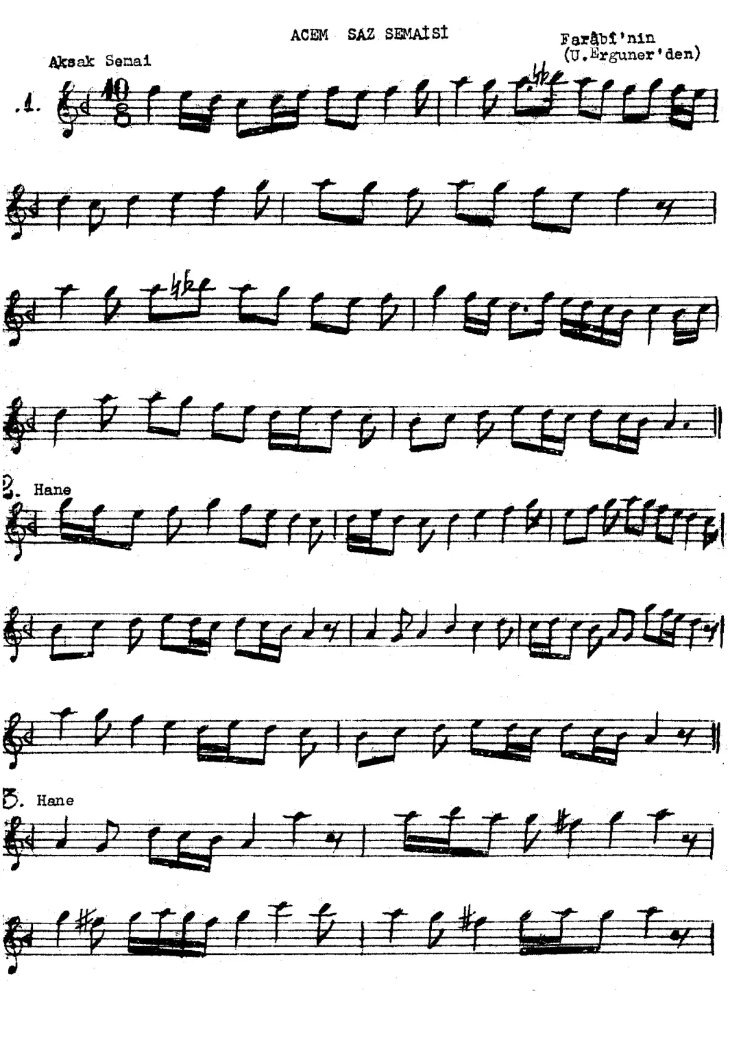 Saz Semaisi