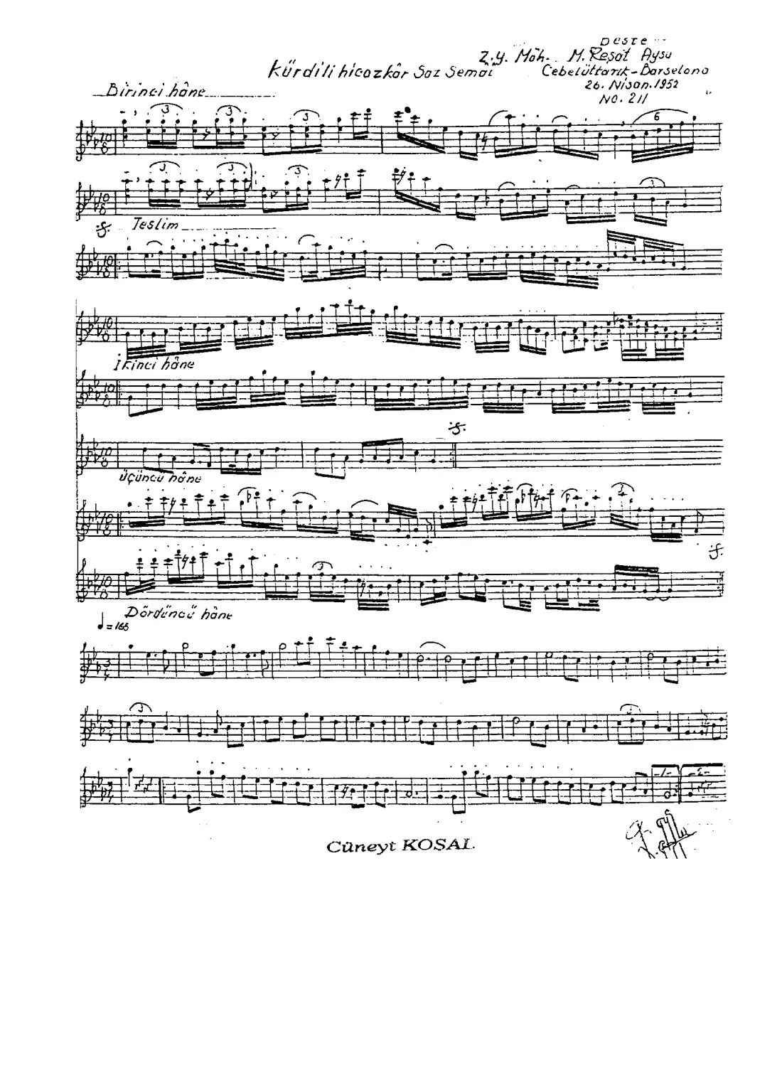 Saz Semaisi