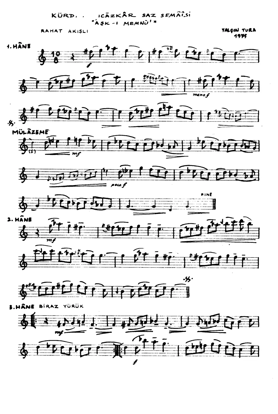 Saz Semaisi