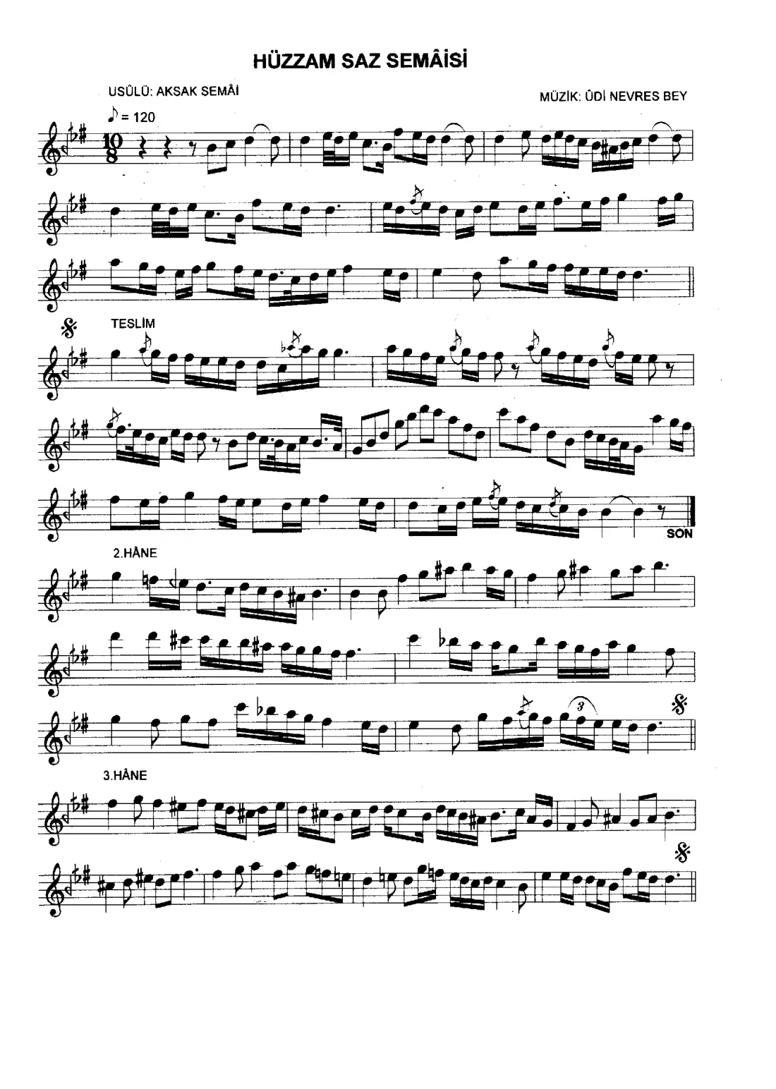 Saz Semaisi