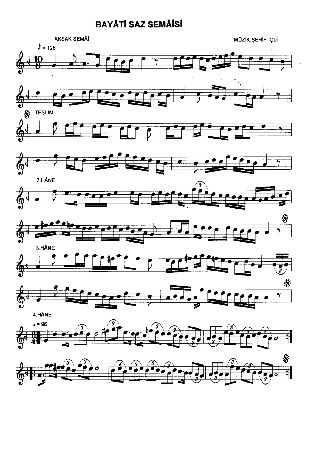 Saz Semaisi