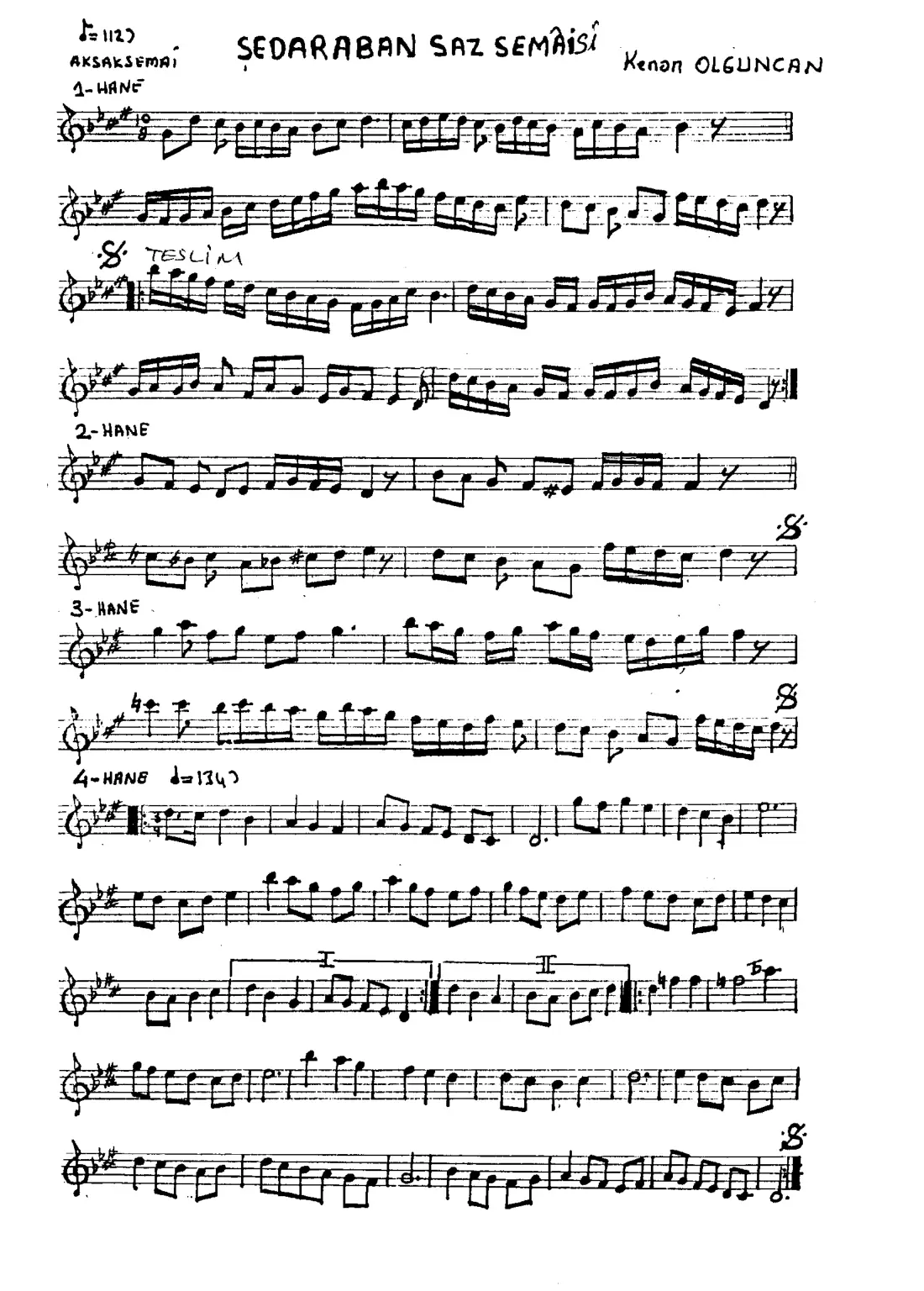 Saz Semaisi