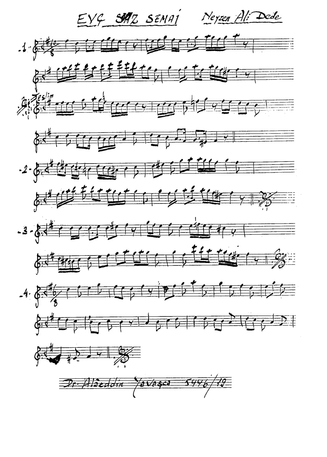 Saz Semaisi