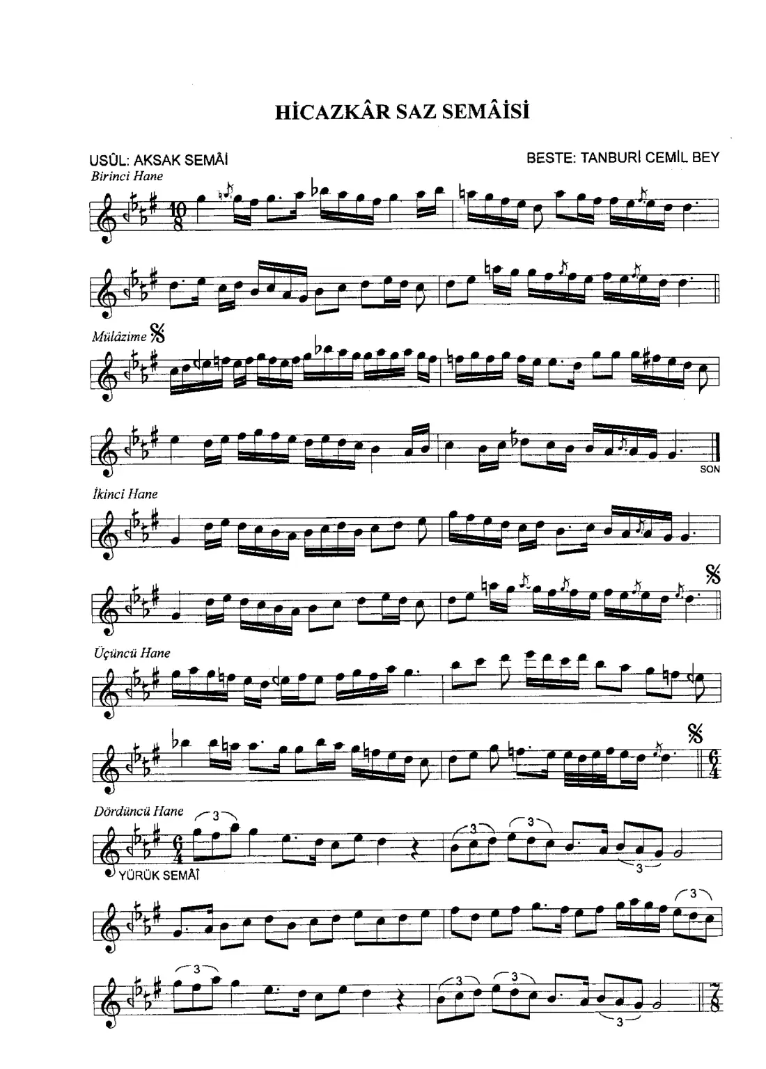 Saz Semaisi