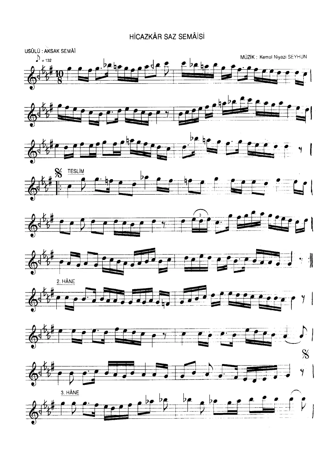 Saz Semaisi