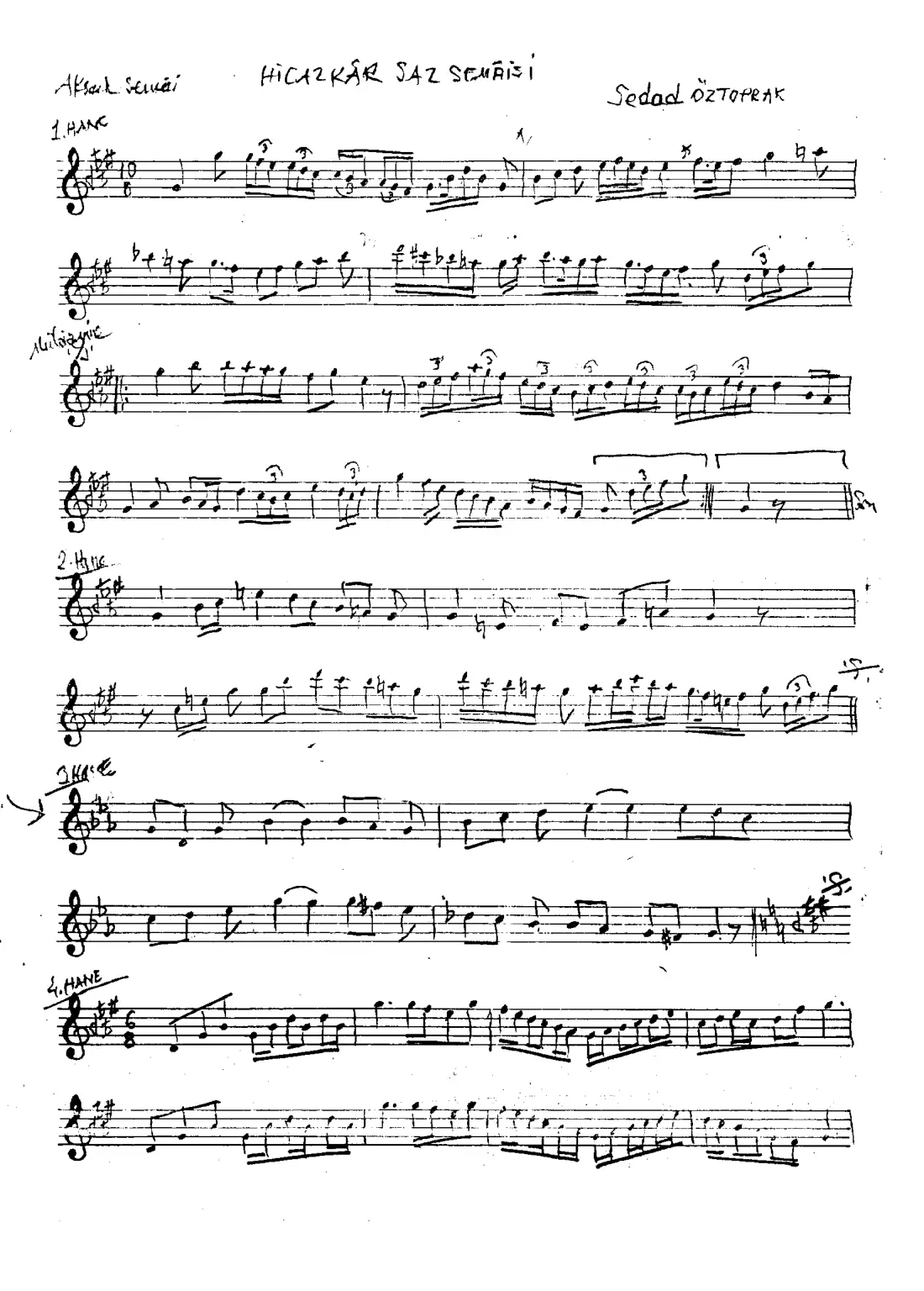 Saz Semaisi