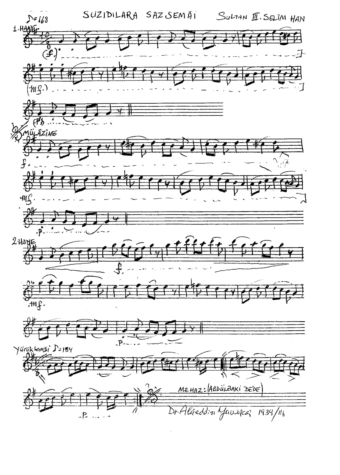 Saz Semaisi